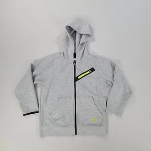 And 1 Sweater Boys Small Gray Hoodie Full Zip Basketball Athletic Youth Kids - Picture 1 of 11
