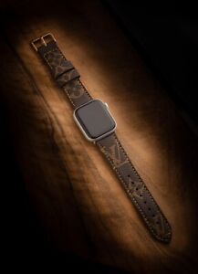 Luxury Apple Watch Band, Handmade Repurposed Authentic Apple Watch 42,44,45,49mm