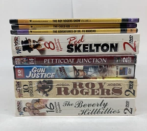Classic TV DVD LOT 15 NEW- Lone Ranger Roy Rogers Red Skelton Beverly Hillbilly - Picture 1 of 9