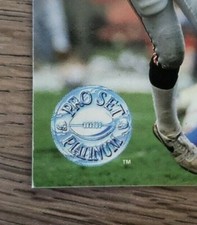 1991 Pro Set Platinum Football Cards (1 through 150) YOU PICK