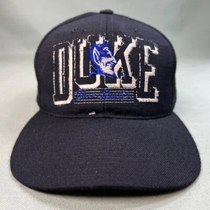 Cappello/Berretto Duke Blue Devils Nuova Creazione Mondo NCAA College Football Snapback Nero - Foto 1 di 11