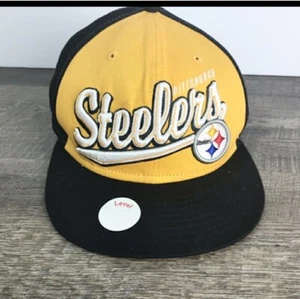 Pittsburgh Steelers NFL New Era Team Script 9FIFTY Snapback Hat - Picture 1 of 7