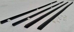 4 DOOR OUTER WEATHERSTRIPS WEATHER STRIPS for TOYOTA COROLLA KE70 1M LENGTH - Picture 1 of 2