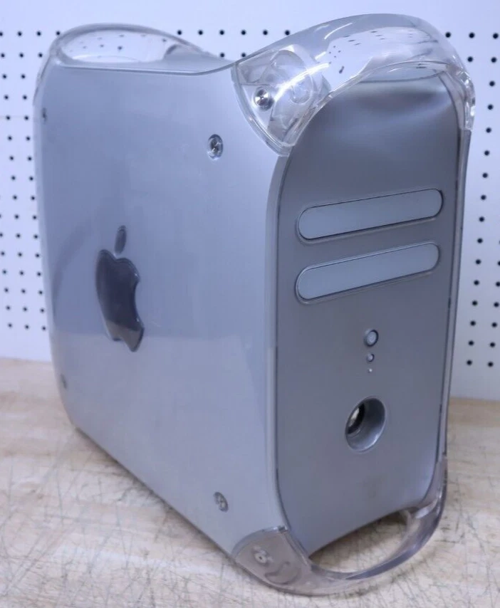 Used Apple PowerMac G4 M8493 Power PC 7455 G4 1GHz DP 1 GB RAM No HDD/No OS USA - Image 1 of 4