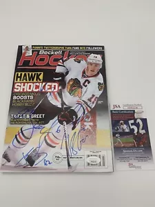 Duncan Keith Signed Autographed Beckett Hockey Magazine JSA Authenticated - Picture 1 of 9