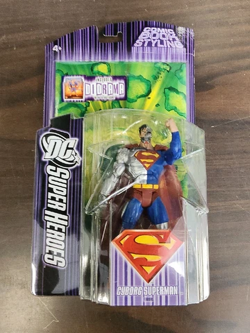 DC SuperHeroes Cyborg Superman Action Figure S3 Select Sculpt Series 2007 mattel Cover