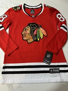 Chicago Blackhawks Authentic Fanatics Women P. Kane Jersey (Medium) Retails $145 - Picture 1 of 9