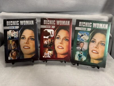 The Bionic Woman Seasons 1-3 DVD - NEW SEALED Foto 1 de 3