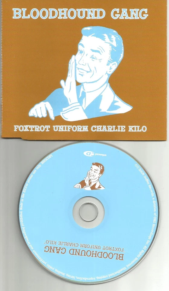 Униформа BLOODHOUND BAND фокстрот с ВИДЕО ЕВРОПА ПРОМО DJ CD сингл продавец из США  - Изображение 1 из 1