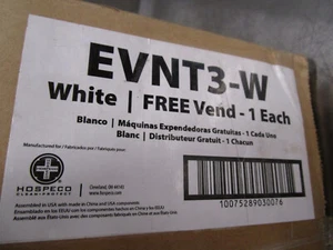 New Evogen EVNT3-W Free Vend 1 Each Napkin Tampon Dispenser White - Picture 1 of 1