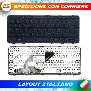 TASTIERA PER HP PROBOOK 640 G1 645 G1 CON FRAME NERO - Photo 1/1