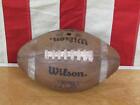 Vintage 1970s Wilson Leather K2 Football w/Laces Pee Wee Size Display Ball USA