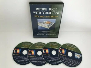 RETIRE RICH WITH YOUR IRA  - TAX FREE REAL ESTATE BY DARUS BARAZANDEH - 4 CD'S! - Picture 1 of 9