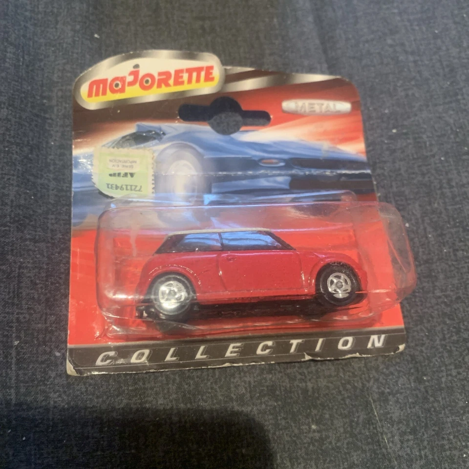Majorette 1/56 New Mini Cooper  Diecast Car - Sealed In Bubble - Image 1 of 4
