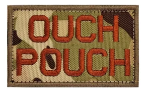 Autsch Tasche taktisch medizinisch Klettverschluss Patch Militär Polizei Armee Marine Klatsche - Bild 1 von 3