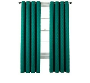 Studio Luna 50X120 Tenda Finestra Blackout Grommet Pannello Drappo Verde Verde Verde - Foto 1 di 5