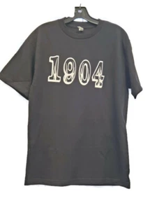 San Diego 1904 Flamed Black T-shirt - Picture 1 of 1