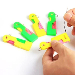 3pcs Automatic Needle Threader Thread Device Easy Stitch Thread Tool Sewing Y7S7 - Picture 1 of 16