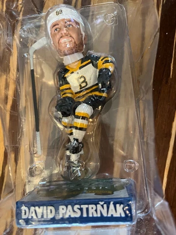 David Pastrnak 2019 Winter Classic Bobblehead Notre Dame #73/2018 Cover