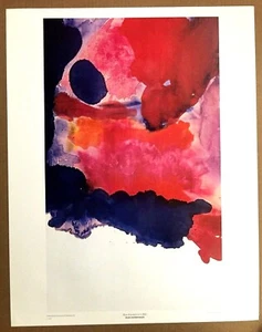 Helen Frankenthaler Blue Atmosphere Original1st Limited Edition 1963 Lithograph - Picture 1 of 1