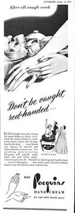 1952 Advert for PACQUINS Hand Cream Vintage Original Cosmetics Ephemera Print Ad - Picture 1 of 1