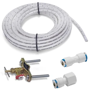 7252-25-14-PTC Ice Maker Supply Line and Humidifier Installation Kit 1/4-Inch X - Picture 1 of 12