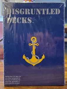 Disgruntled Decks The Original Military Party Card Game for Veterans Navy Theme - Picture 1 of 3