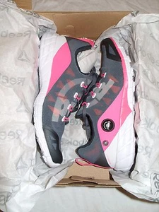 REEBOK ZPump Fusion 2.0 Womens Athletic Running Shoes V72140 ~ Grey/Pink *NEW* - Picture 1 of 12