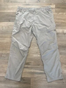 Pantaloni Nylon Leggeri Simms Insetto Shield Uomo XXL Outdoor Beige Cargo Pesca - Foto 1 di 11