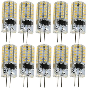 1X 10X Mini G4 Silicone Crystal LED Bulb 3W 5W 3014 SMD Light Lamp 12V 110V 220V - Picture 1 of 12