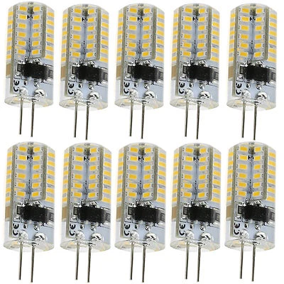1 x 10 X Mini G4 Silicone Crystal LED ampoule 3W 5W 3014 SMD lumière lampe  - Photo 1/4