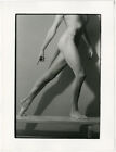 Photo Analogue Straight Leg Legg Model Female Young Woman To The