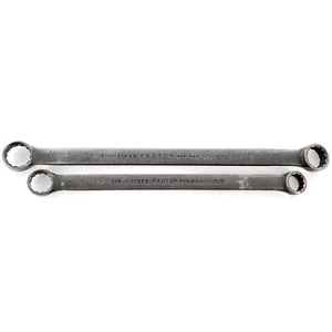 Proto Professional Lot Of 2 Double Box Wrenches 1"x15/16" 11458 & 7/8"x3/4" 1139 - Picture 1 of 11
