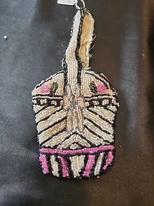 Antique Victorian Beaded Purse - Picture 1 of 5