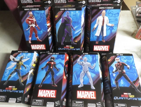 ANT-MAN VS WASP QUANTUMANIA, 2033 MARVEL LEGENDS,  7 FIGURE SET, CASSIE LANG BAF Cover