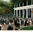 1906 Vintage Postcard Willow Grove PA Music Pavilion People Fashion-B2-111