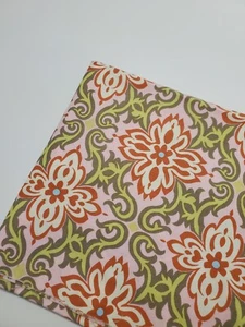 Amy Butler Fabric Lotus Floral Pink Temple Flower Cotton Quilt Craft FAT QUARTER - Picture 1 of 1