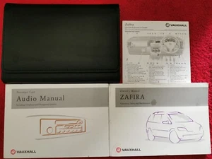 Vauxhall Zafira Owner's Manual Pack, April 2002, TS1517-5 - Picture 1 of 3