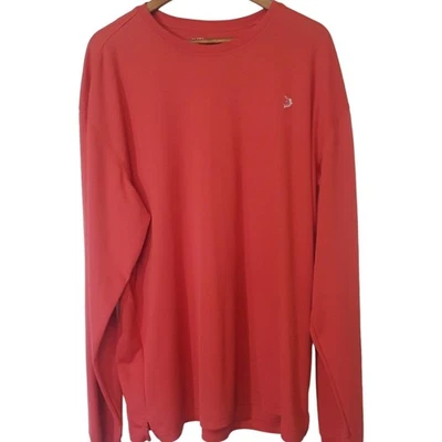 Camiseta masculina leve manga longa logotipo lendas carretel pesca coral tamanho XXL - Imagem 1 de 4