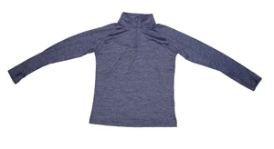 Pullover Ouray Mujer Pequeño Azul Cuarto Cremallera Manga Larga Rendimiento Elástico Top - Imagen 1 de 10