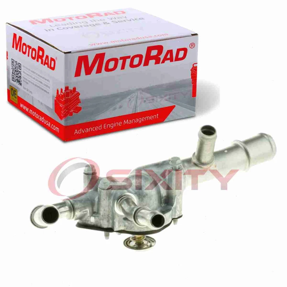 Conjunto de carcasa de termostato de refrigerante MotoRad para motor Buick Allure 2010 th Foto 1 de 4