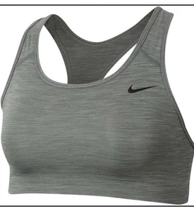 Reggiseno sportivo Nike Dri-Fit Swoosh wireless donna grande racerback supporto medio - Foto 1 di 5