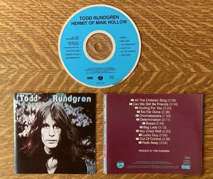 TODD RUNDGREN Hermit Of Mink Hollow RNCD 70871 nur Disc + Artwork KOSTENLOSER VERSAND - Bild 1 von 1
