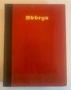Abbeys - M. R. James GWR 1925 Illustrated Vintage Hardback 1st edition - Imagen 1 de 23