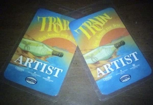 2-TRAIN BAND Sail Across The Sun Cruise Sixthman Live Loud All Access Laminates - Picture 1 of 3