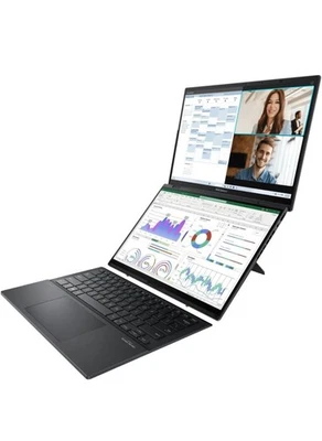 ASUS Zenbook Duo (2024), 14" OLED 3K 120Hz,Intel Core Ultra 9 285H 2.9 Ghz, 32GB - Immagine 1 di 4