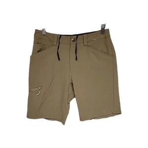 Patagonia Worn Wear Shorts Tan Beige Khaki 32 Waist Casual Hiking Nylon Stretch - Picture 1 of 9