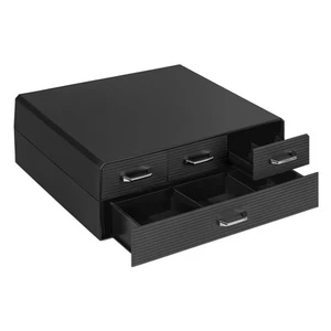 Kapselhalter für u.a. 96 Nespresso Kapseln Aufbewahrung Schubladenbox Schwarz - Bild 1 von 6