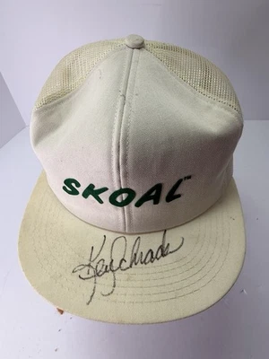 Vintage Signed Skoal SnapBack Hat Signed By Kenny Schrader - Image 1 of 4