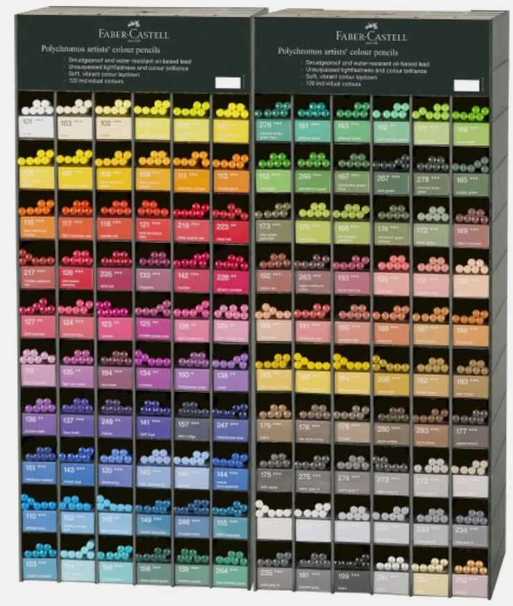 Faber Castell Polychromos Künstlerfarbstifte Buntstifte Einzelstift alle Farben - Bild 1 von 1